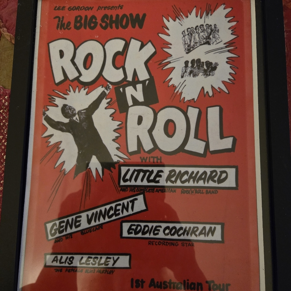 Little Richard “ The Big Show Rock N Roll”  Concert‎ Program 1957